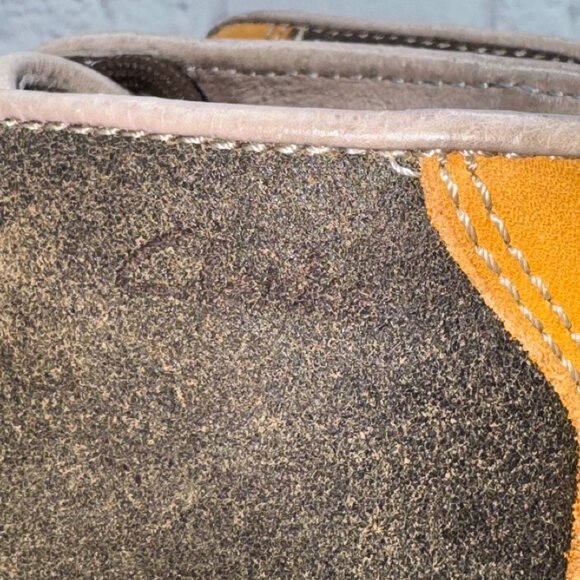 Clarks Womens Sz 7 Leather Waterproof Mucker Duck Boots Weatherproof Lace Up - Picture 6 of 12